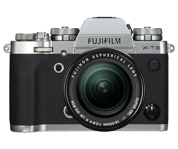 Fujifilm X-T3 front silver